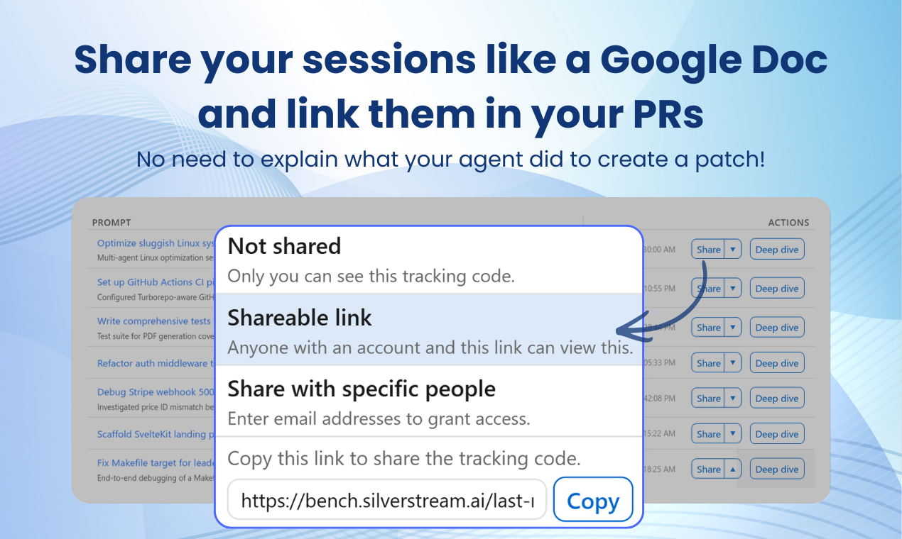 Bench for Claude Code gallery image