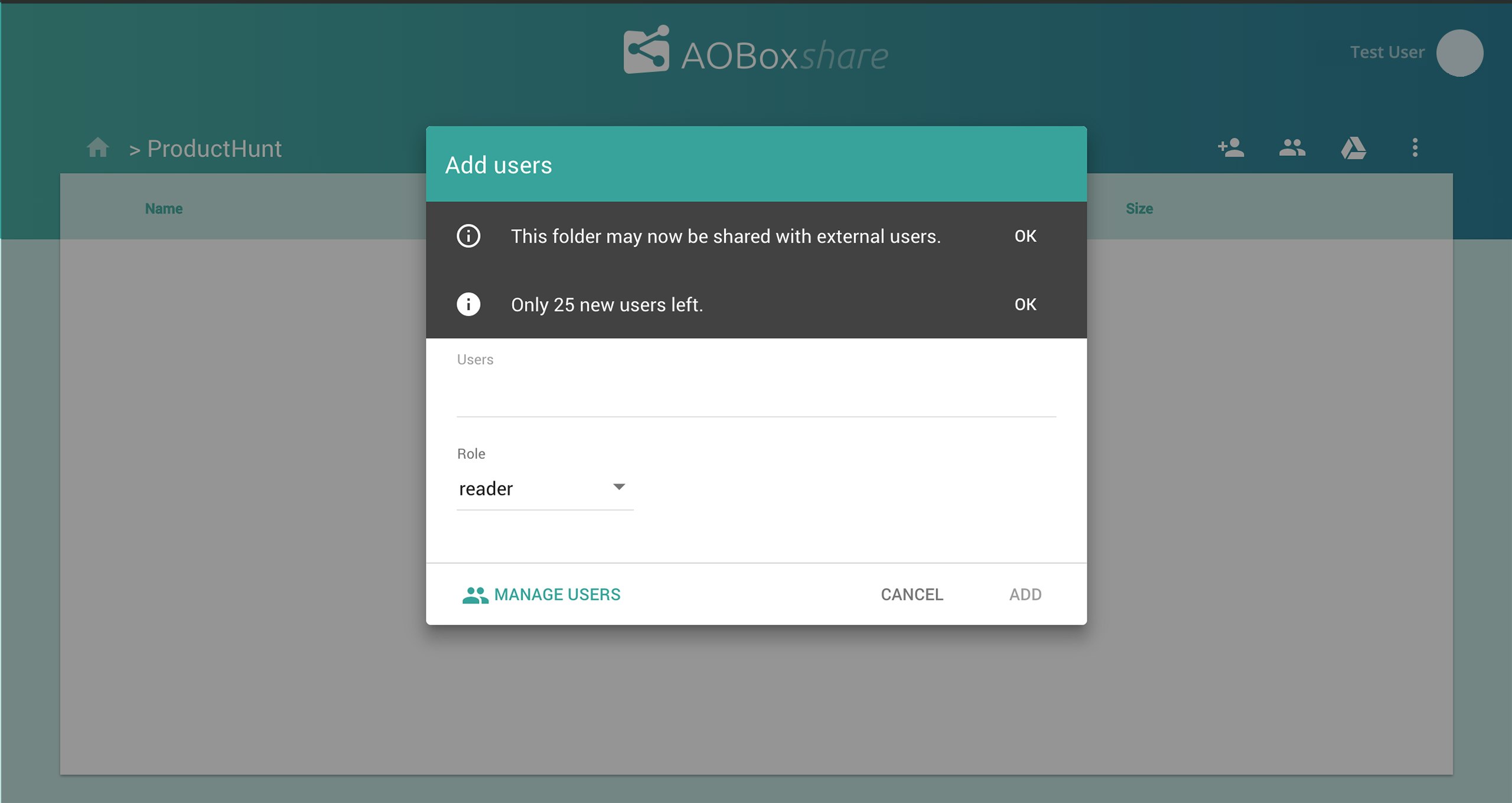AODocs gallery image