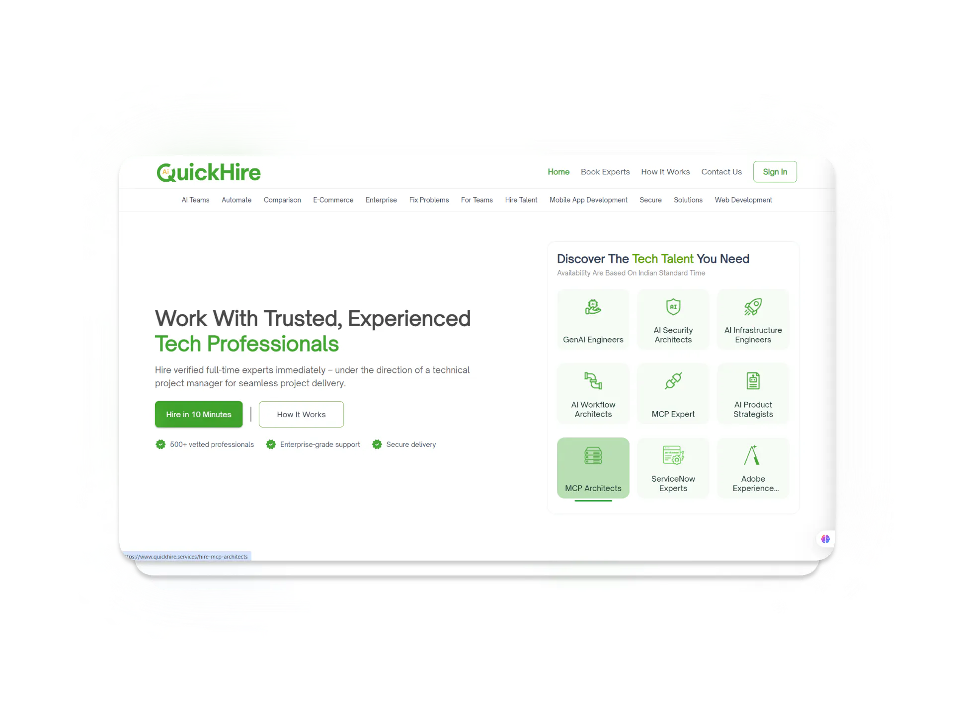 QuickHire gallery image