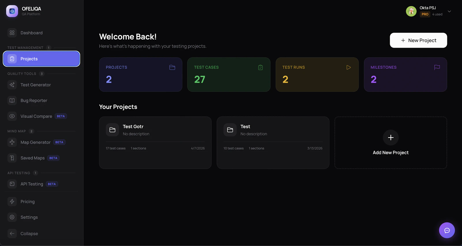 Ofeliqa screenshot 1