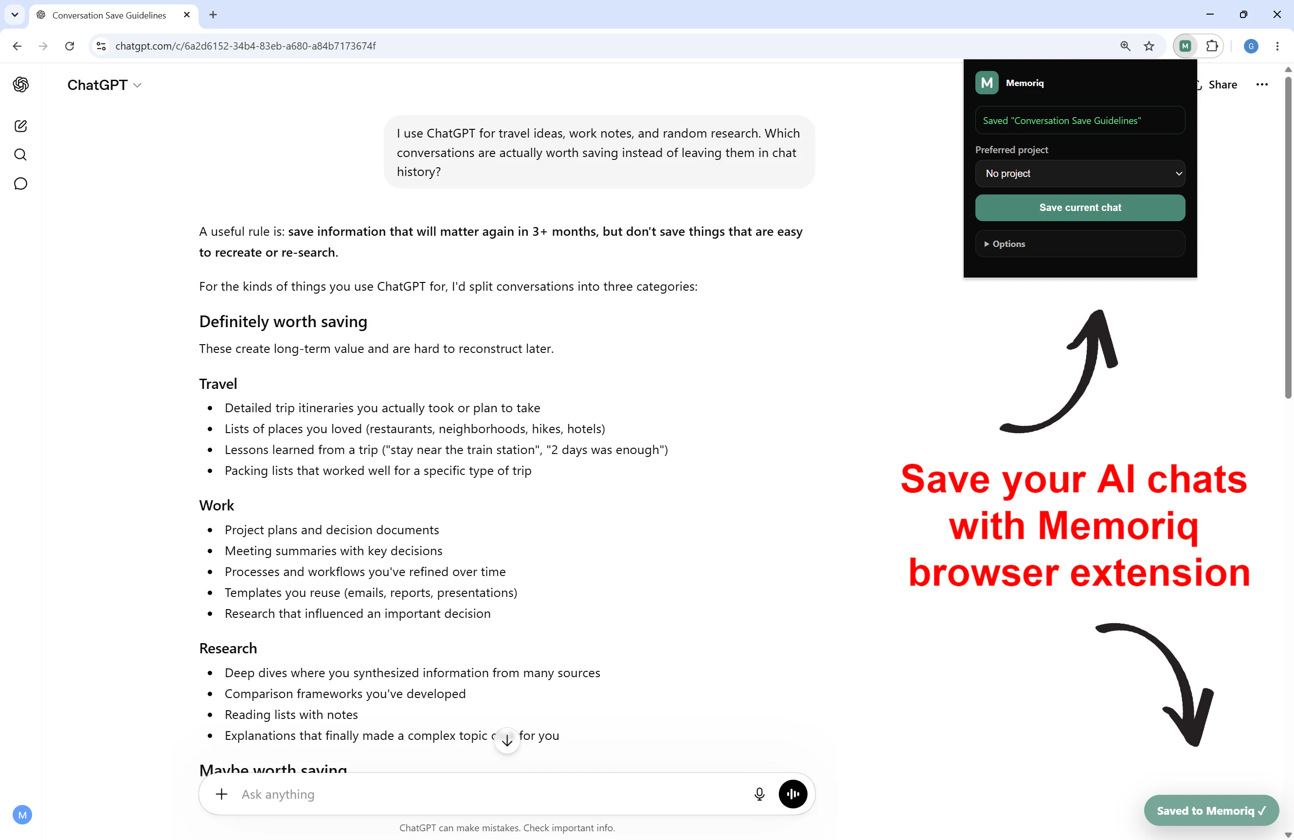 Memoriq screenshot 3