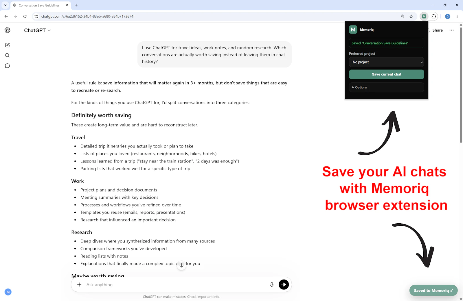 Memoriq screenshot 3