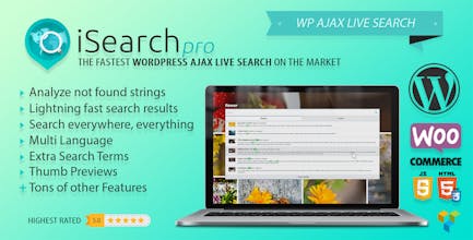 isearch pro for wordpress gallery image