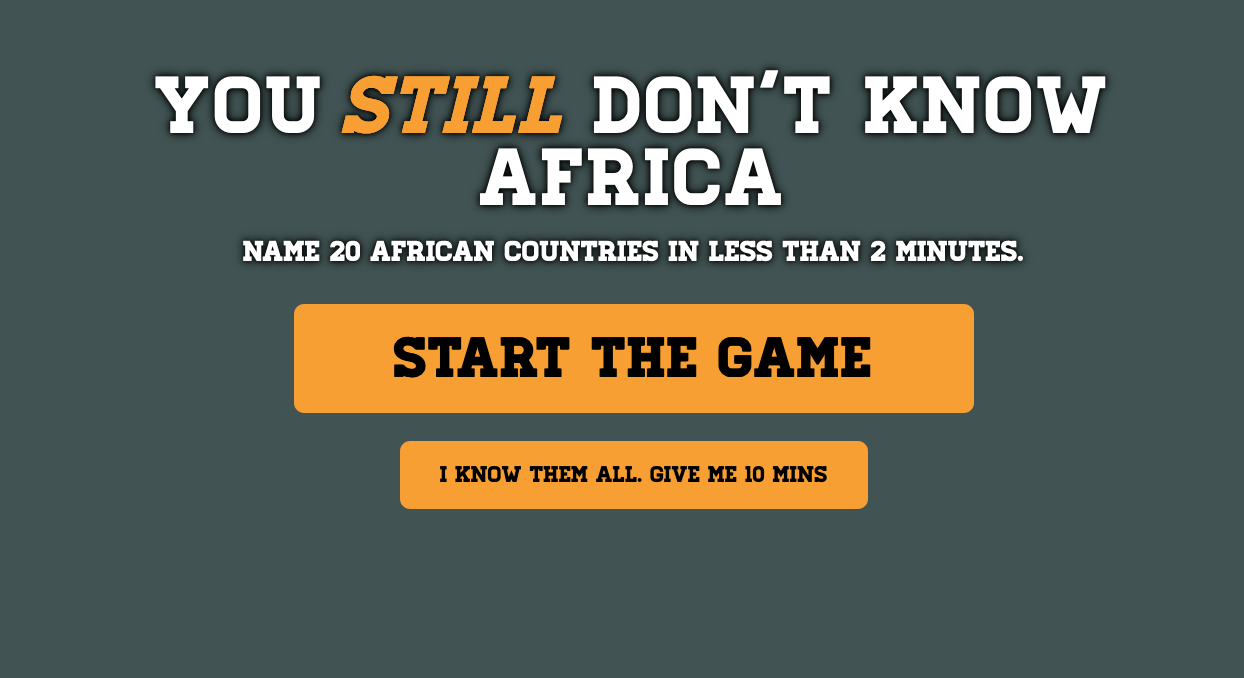 You Don't Know Africa gallery image