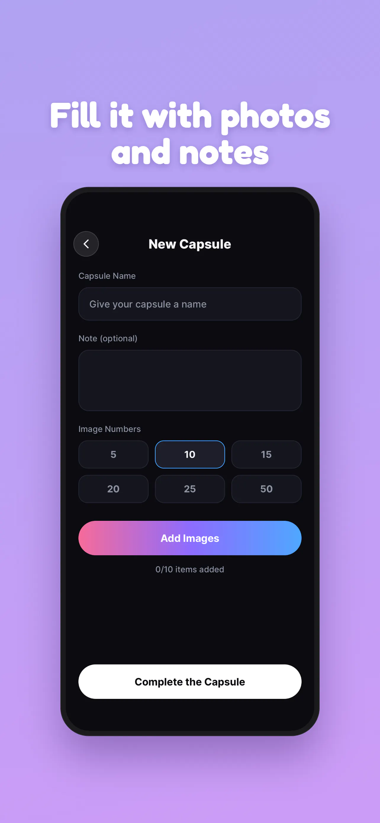 LockCapsule - Time Capsule gallery image