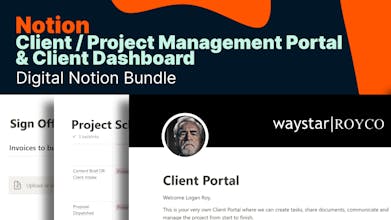 Project Portal & Client Dashboard gallery image