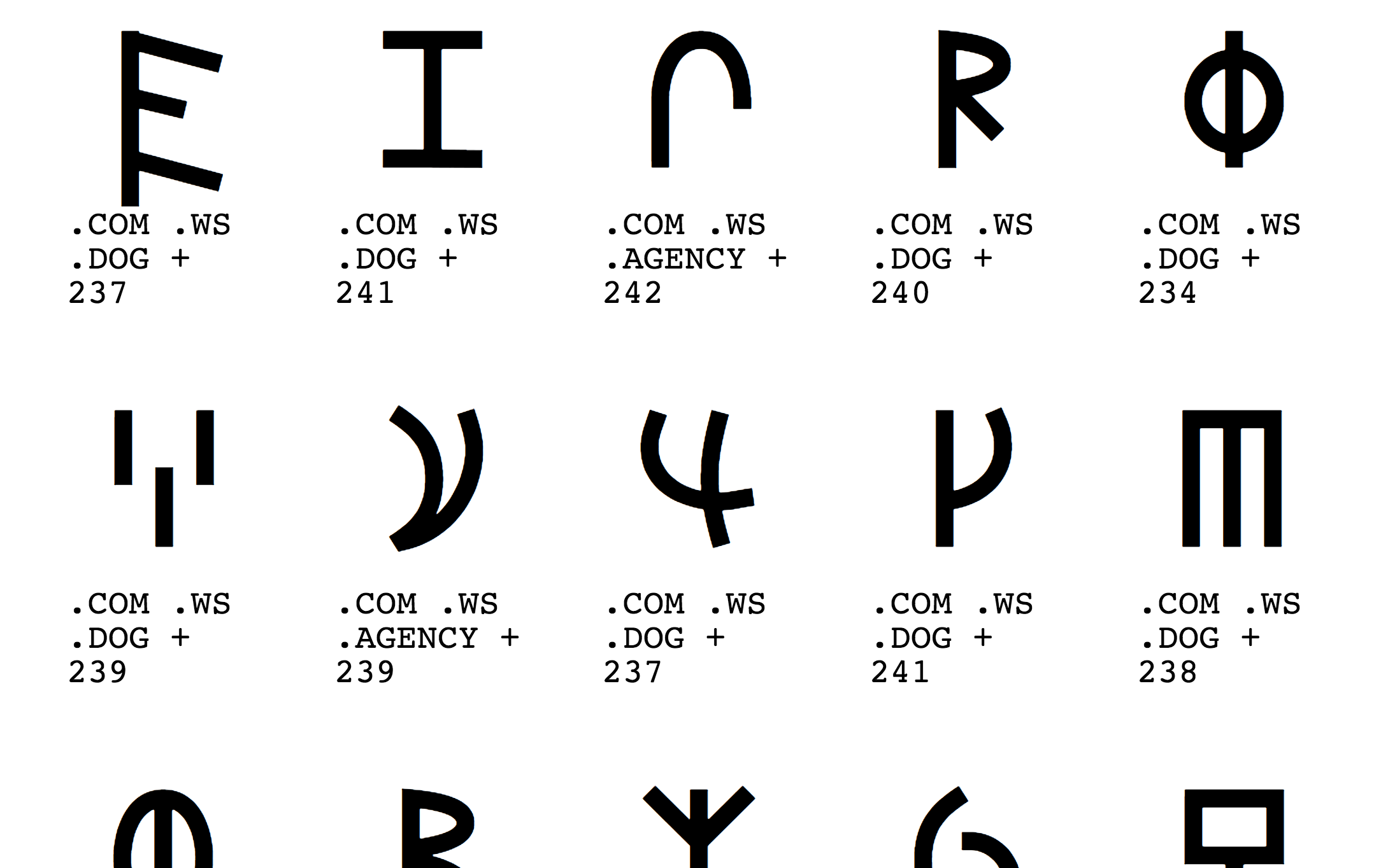 Weird One Character Domain Superstore gallery image