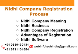 nidhi company registration online proces