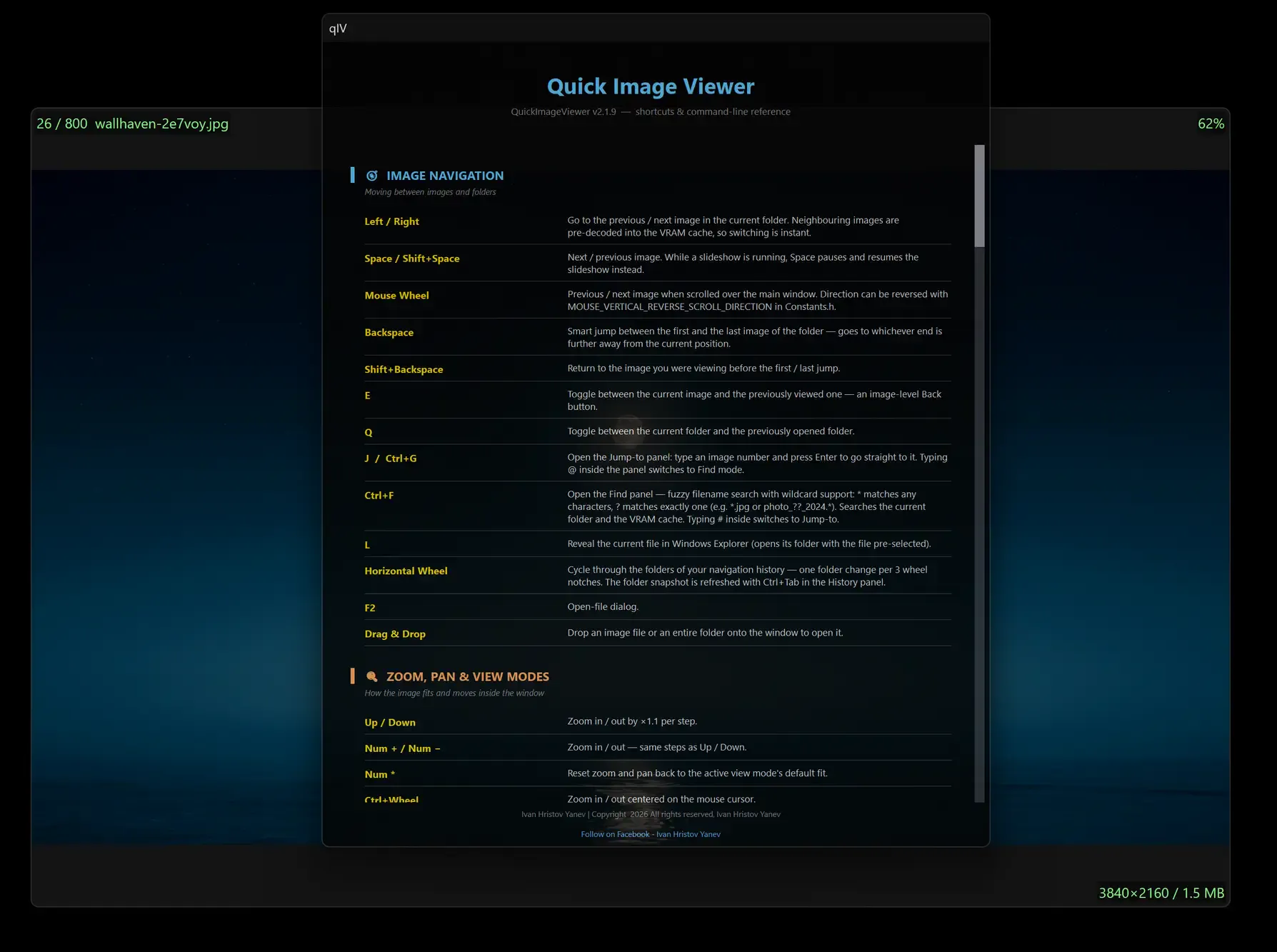 QuickImageViewer (qIV) screenshot 1
