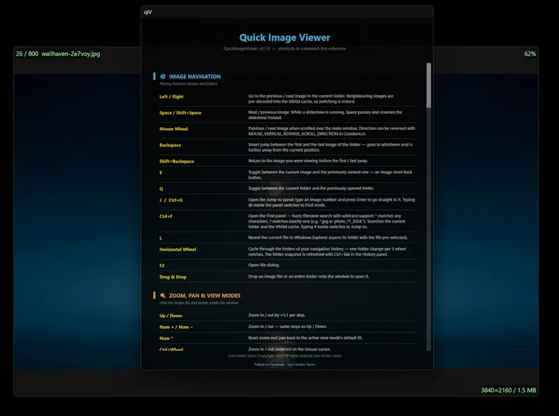QuickImageViewer (qIV) screenshot 1