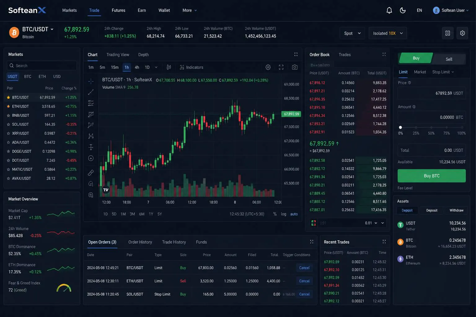 Cryptocurrency Exchange Development gallery image