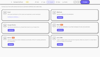 ZunoForm gallery image