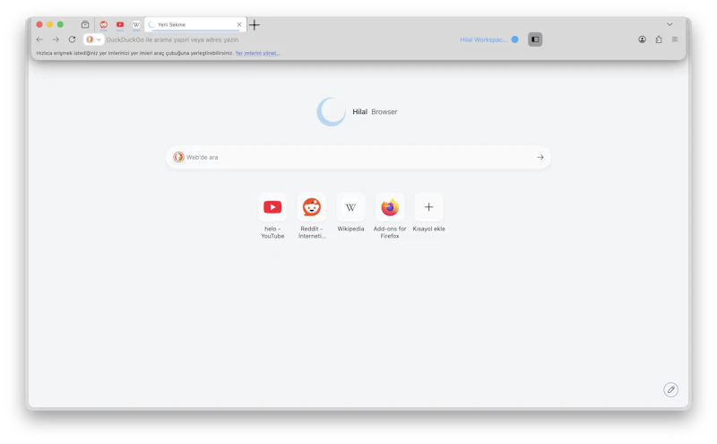Hilal Browser screenshot 4