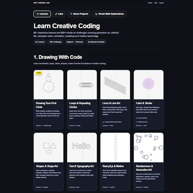 Art Coding Lab screenshot 4