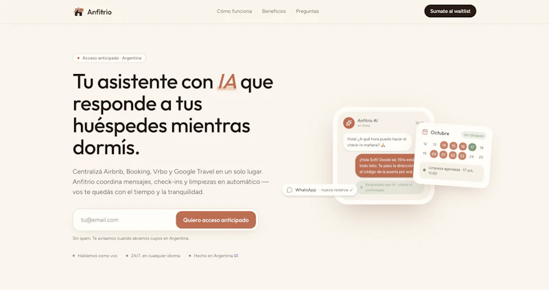 Anfitrio screenshot 1