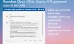 Ploomber Cloud GPUs image