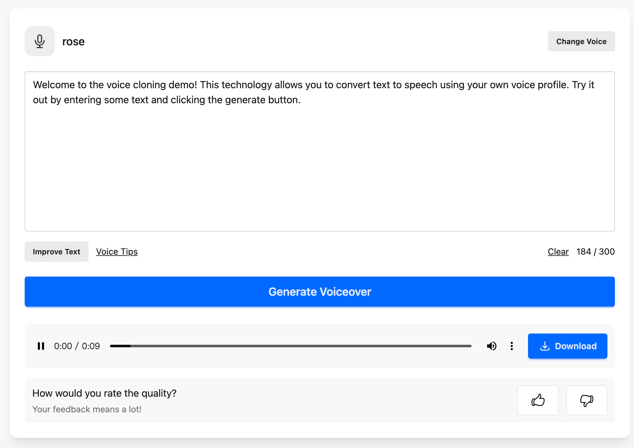 NiceVoice gallery image