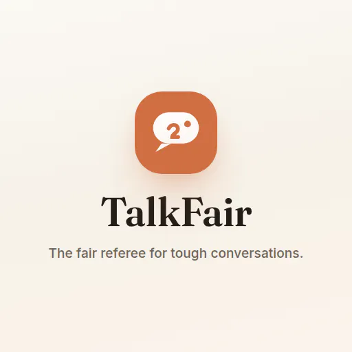 TalkFair logo