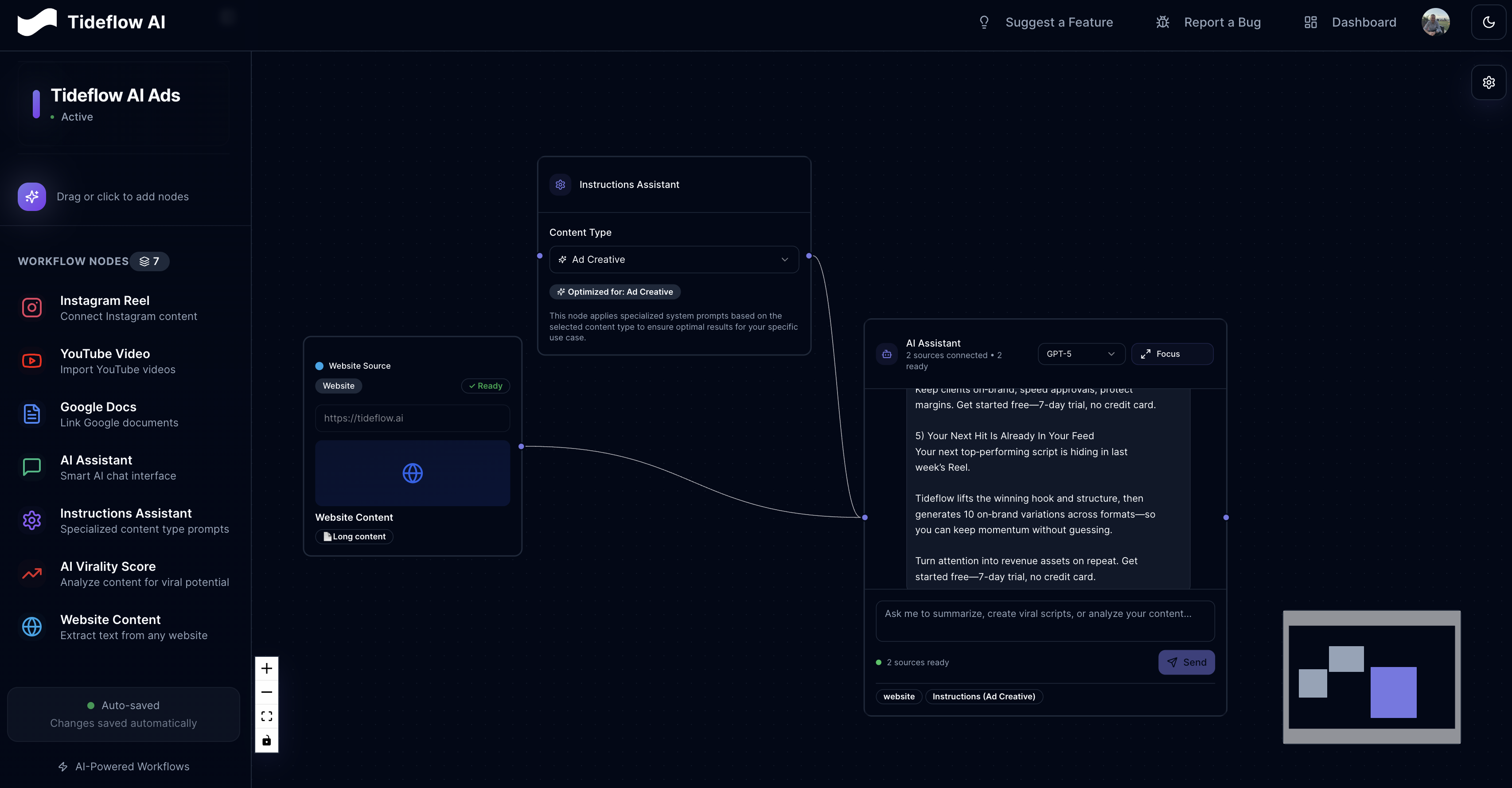 Média Tideflow ai - Flux de travail multi-agents pour les créateurs 3