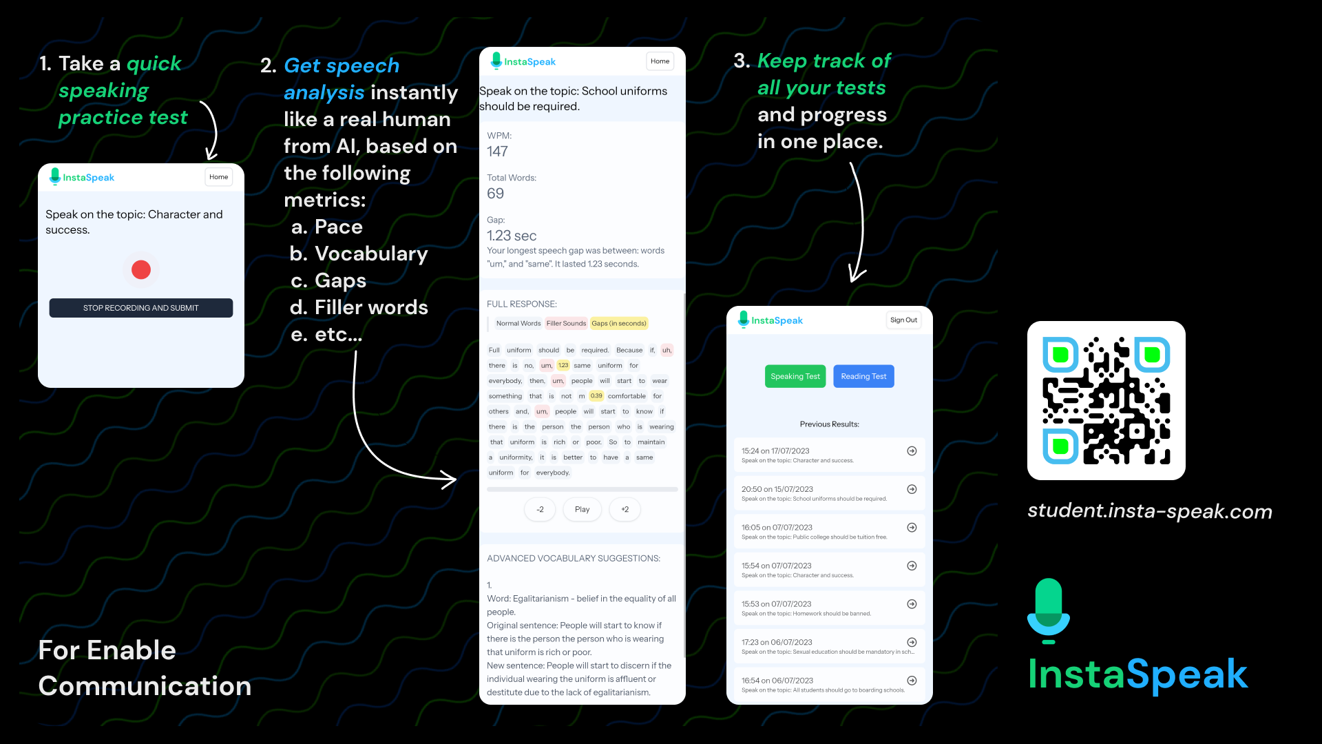 InstaSpeak AI gallery image