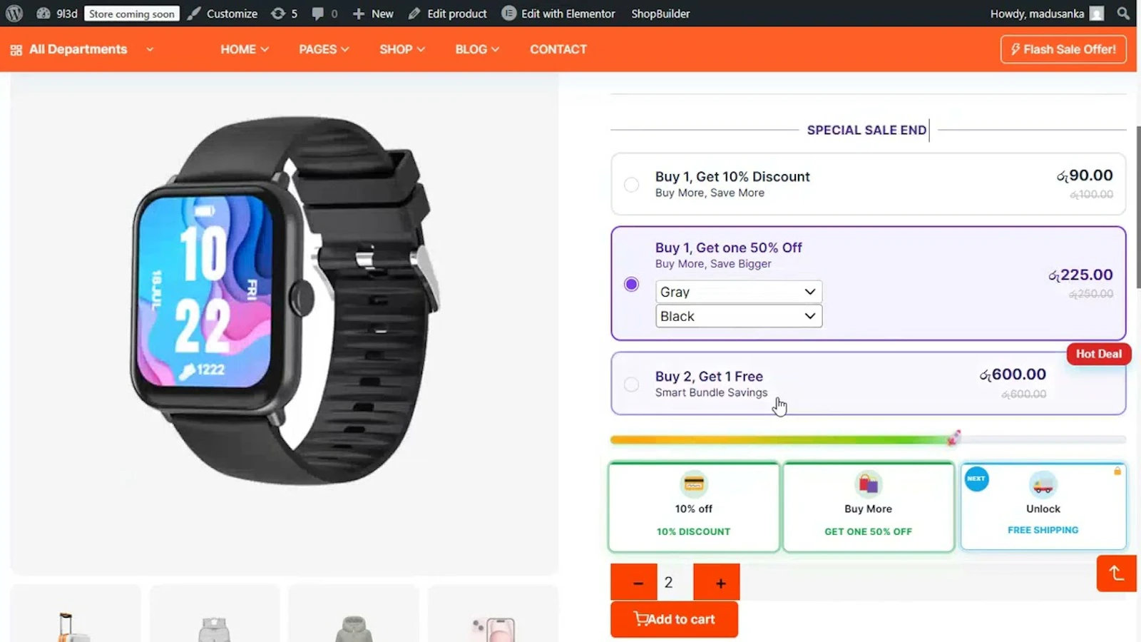 OfferStack for WooCommerce screenshot 1 (video preview)