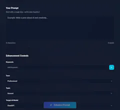Nano Ai prompt enhancers tool gallery image