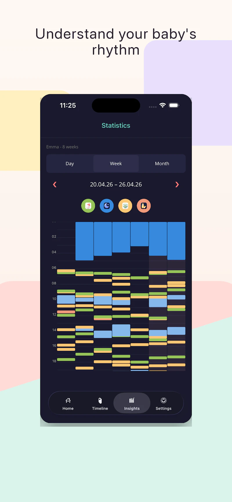 Quicklog Baby screenshot 2