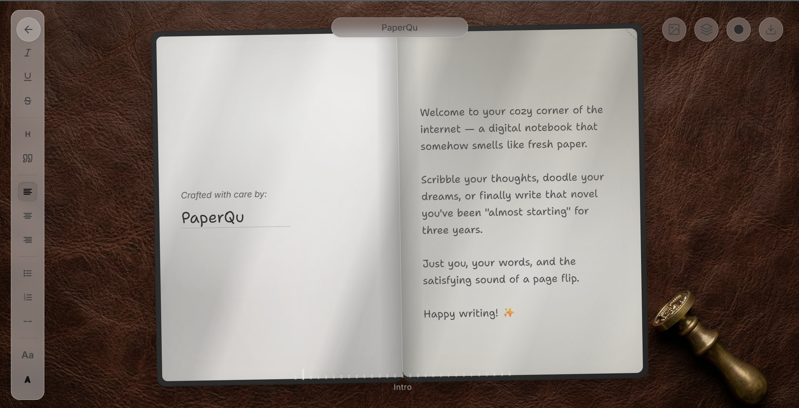 PaperQu - Screenshot 2 showing product features and functionality