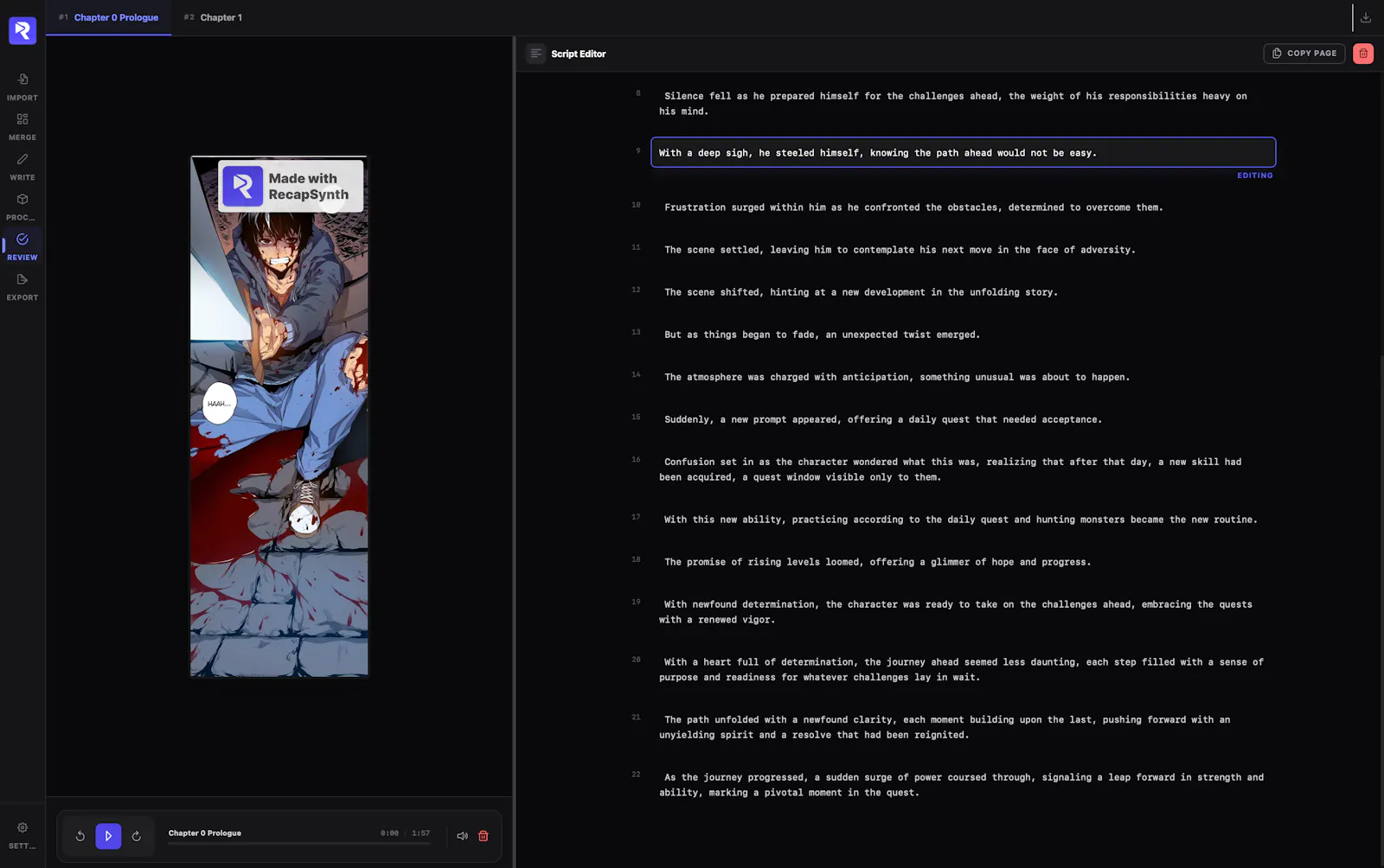 RecapSynth screenshot 6
