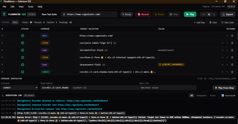 FlowMacro screenshot 2