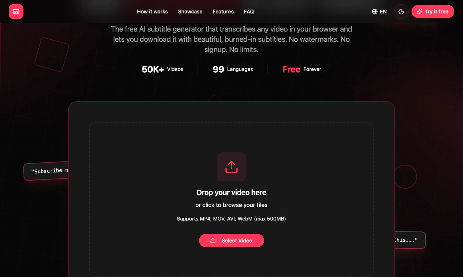 Captionly screenshot 1