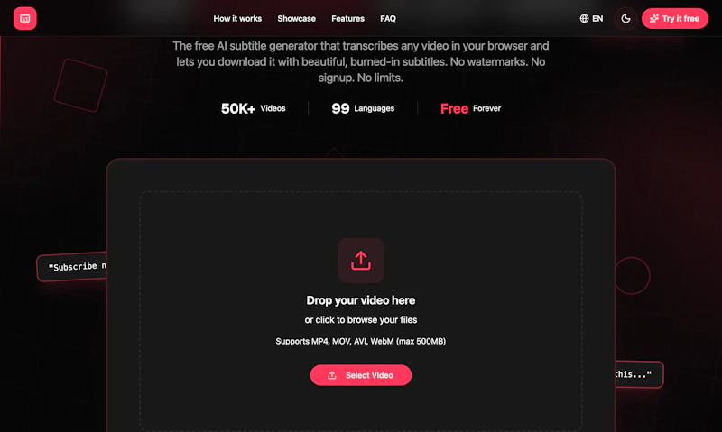 Captionly screenshot 1