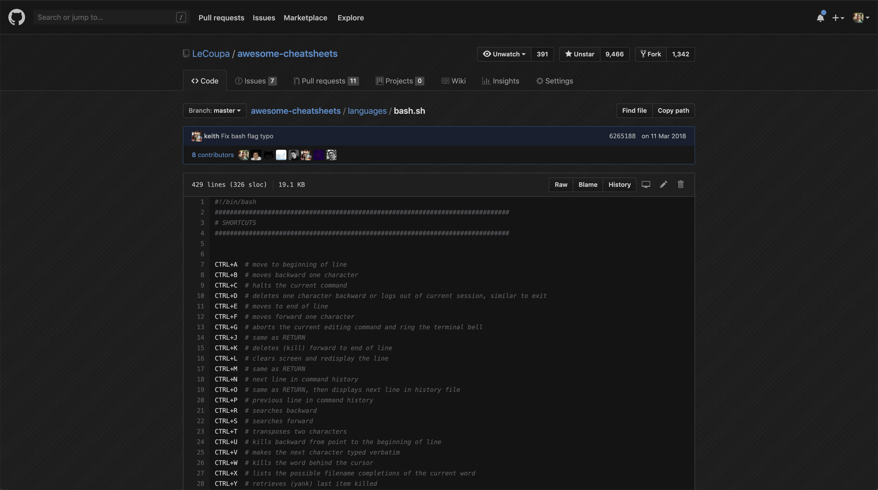 Awesome Cheatsheets gallery image