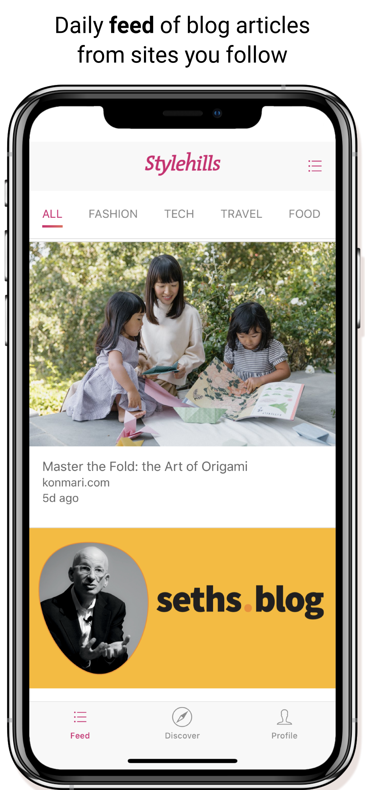 Stylehills | Blog Reader App gallery image