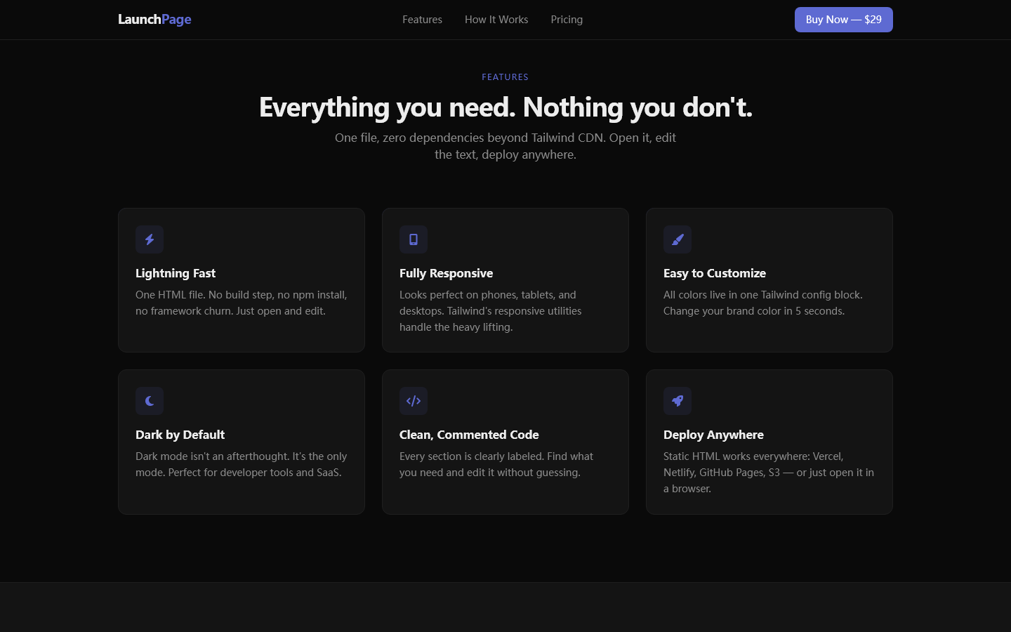 LaunchPage  gallery image