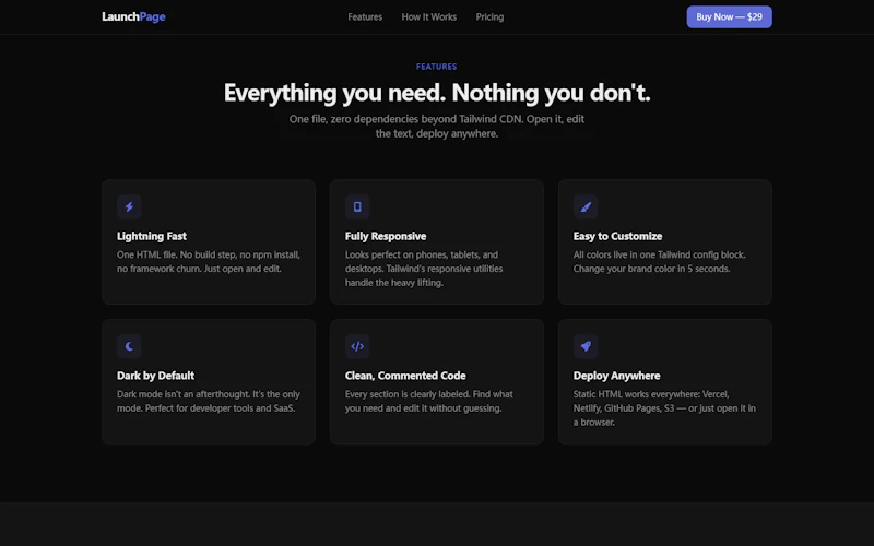 LaunchPage  screenshot 1