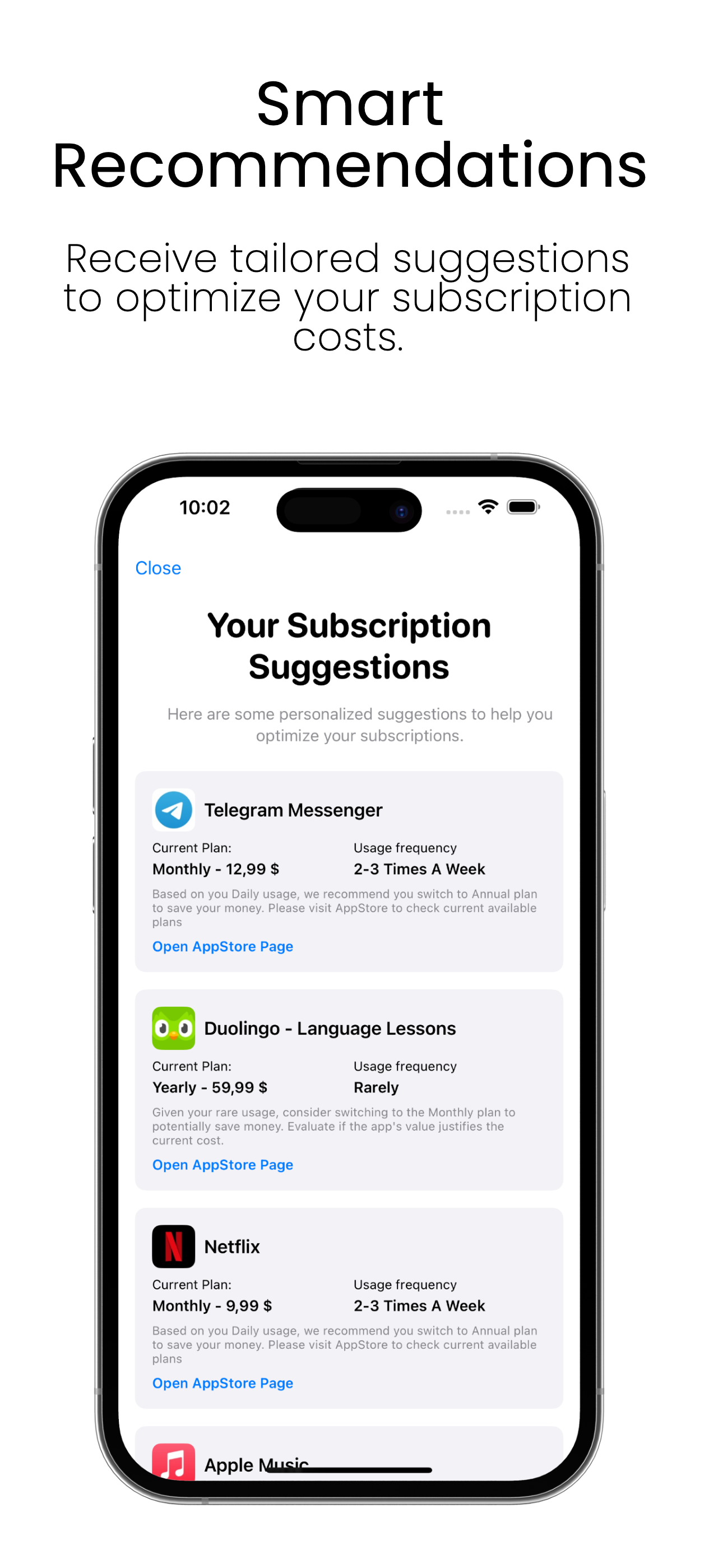 Subb - Manage Subscriptions gallery image