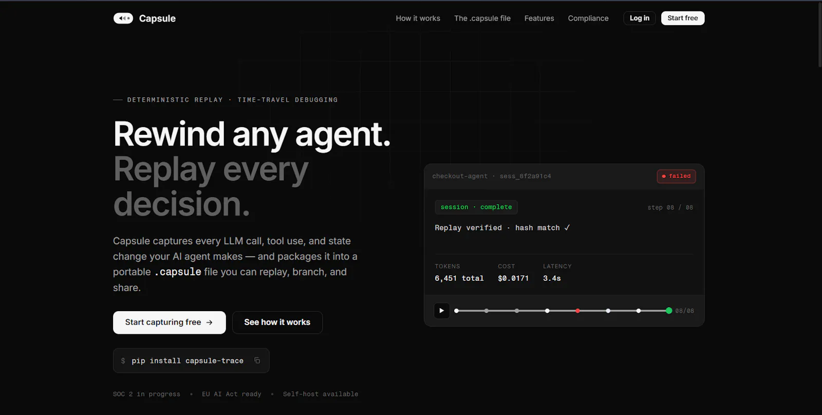 Capsule screenshot 1