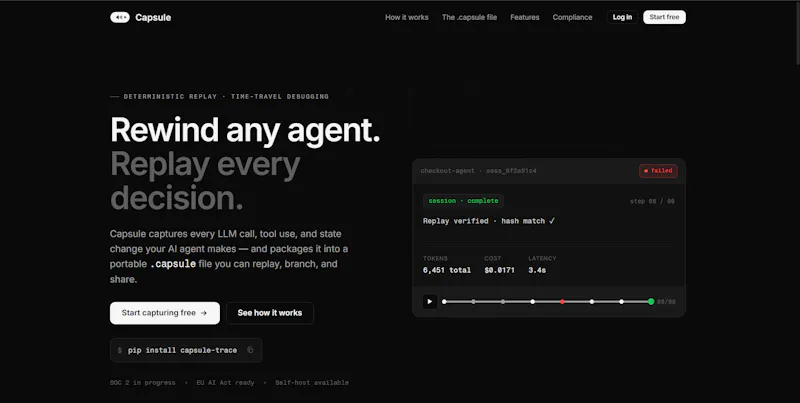 Capsule screenshot 1