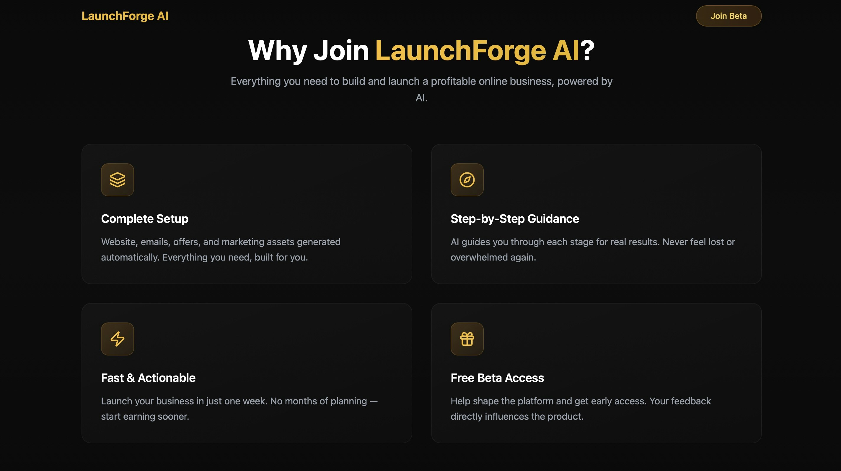 LaunchForge AI gallery image