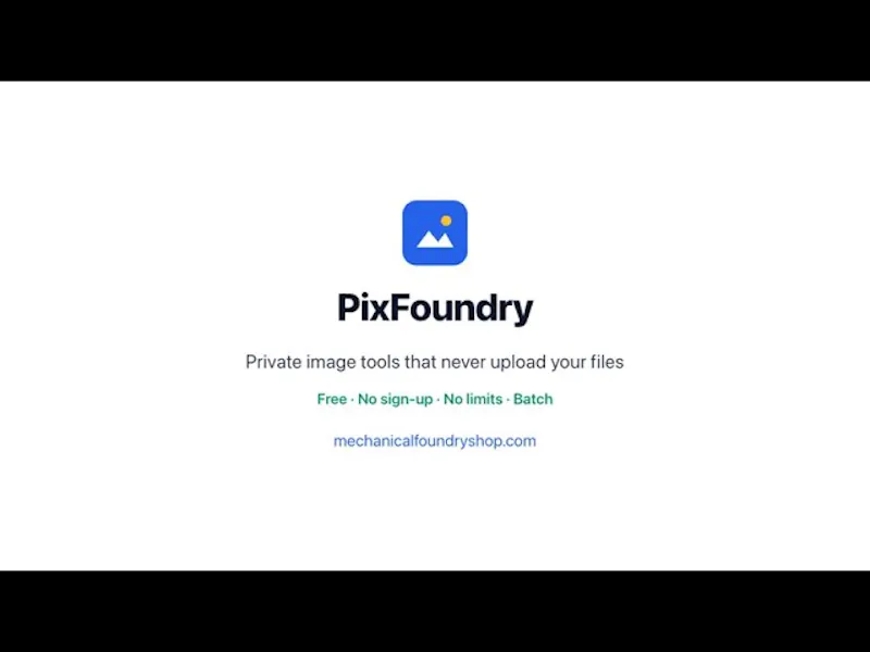 PixFoundry screenshot 2 (video preview)