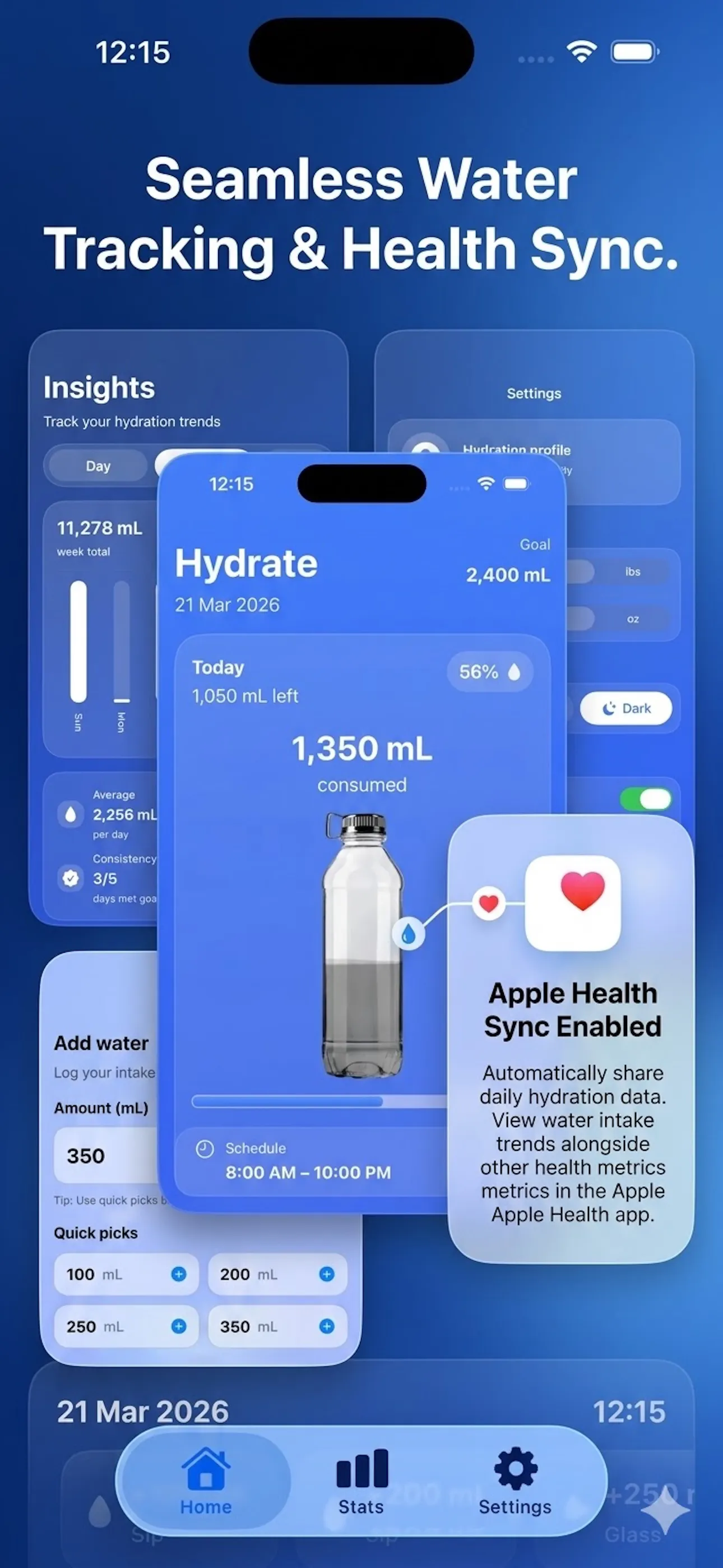 Banner del producto AquaCall: Drink Water Reminder
