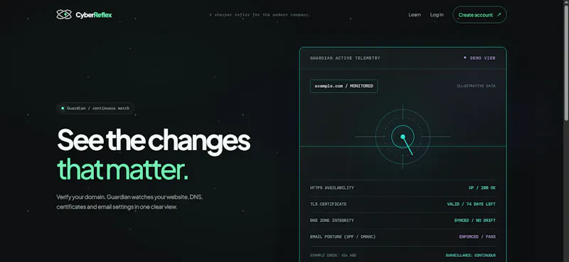 CyberReflex Guardian screenshot 1