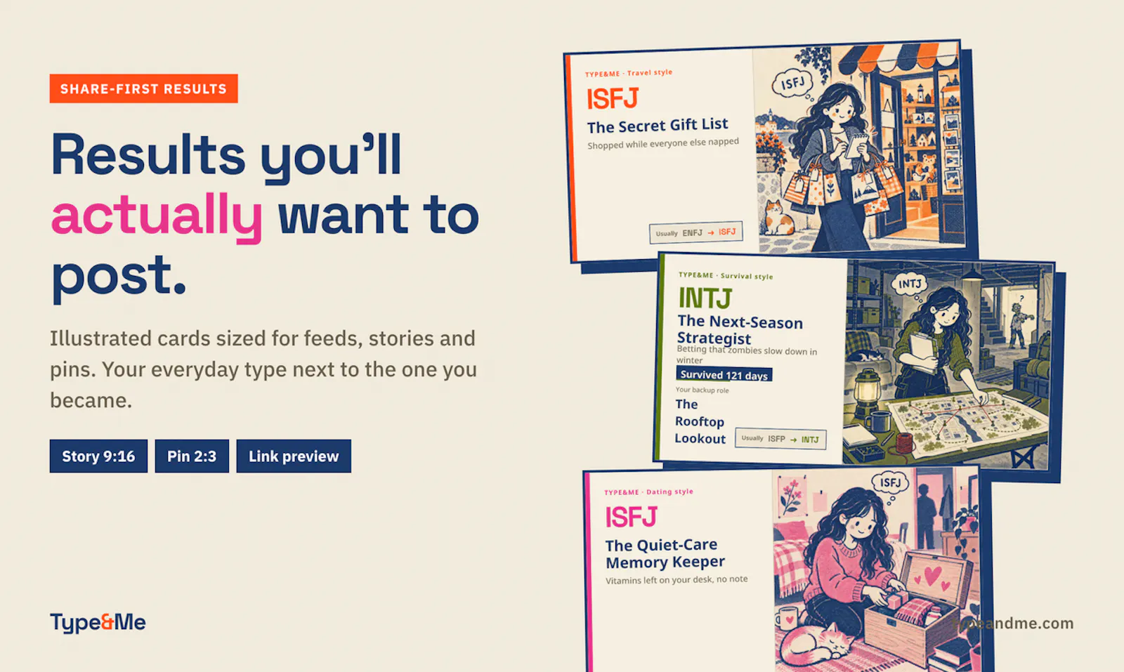 TypeandMe screenshot 4