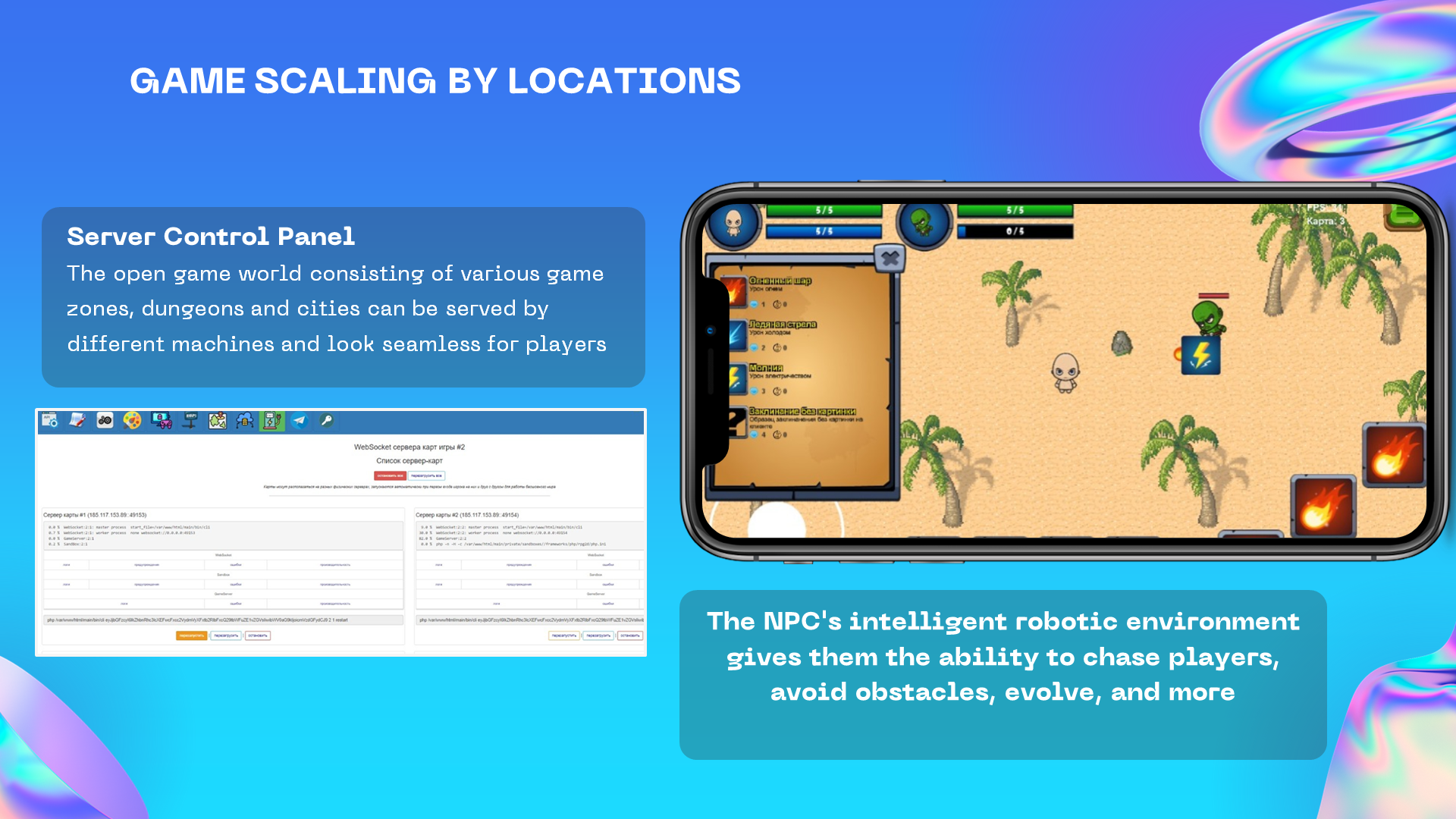 Server API per giochi online MMO RPG 2D - Server autorevole (analogico del motore di fotoni Roblox) media 6