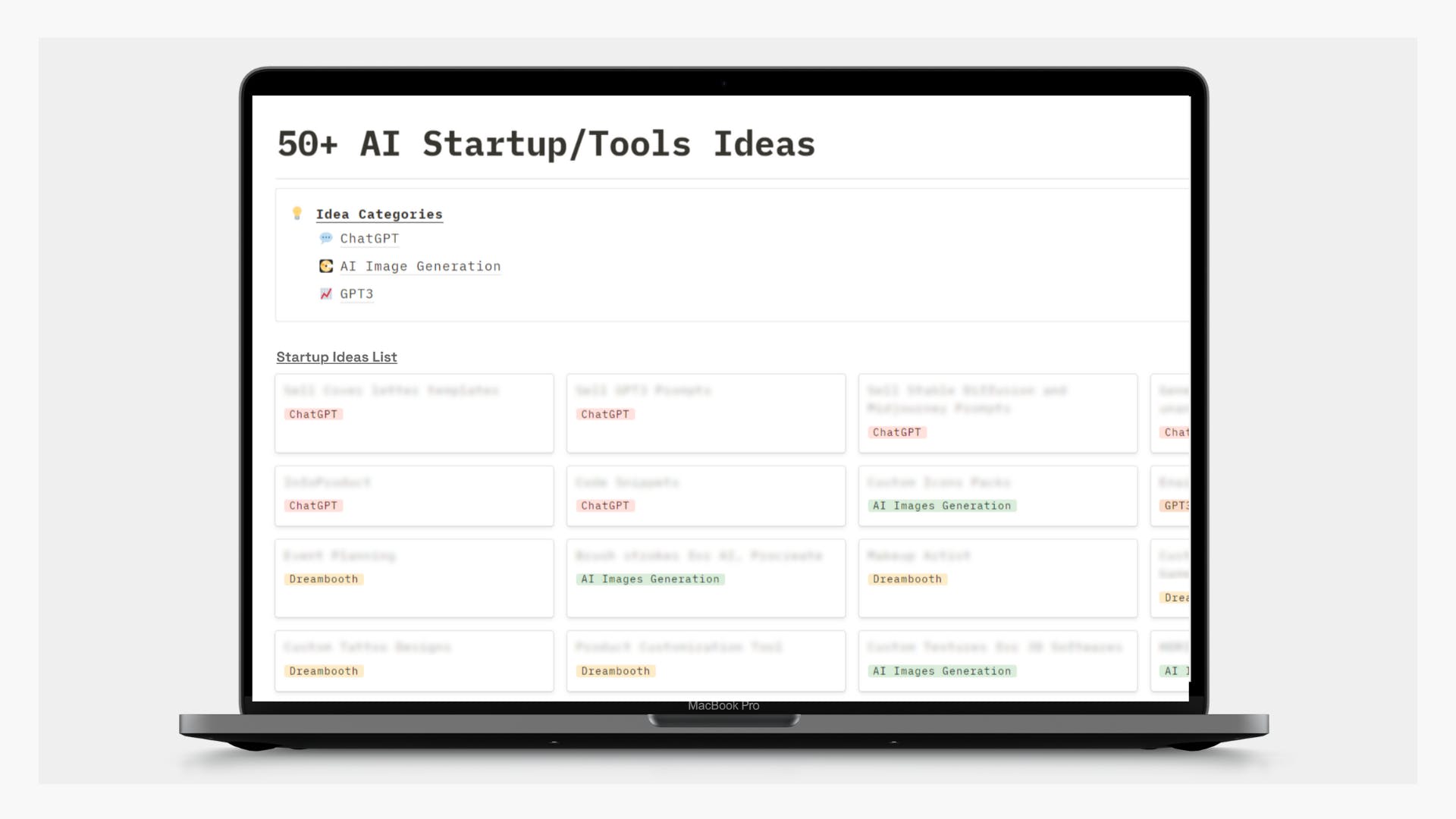 100+ AI Startup Ideas media 3