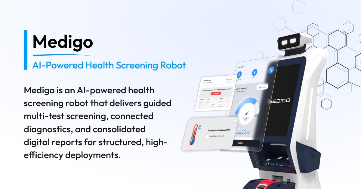 Medigo Health Screening Robot gallery image