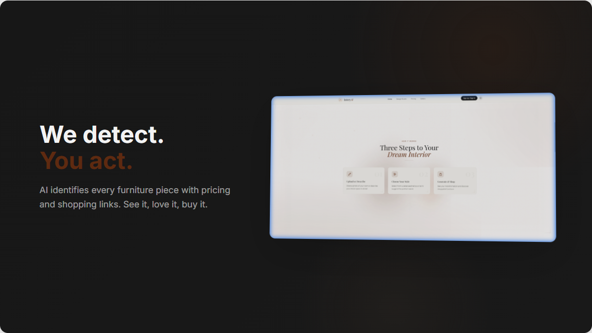 InteryAI - Screenshot 4 showing product features and functionality