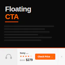 Floating CTA gallery image