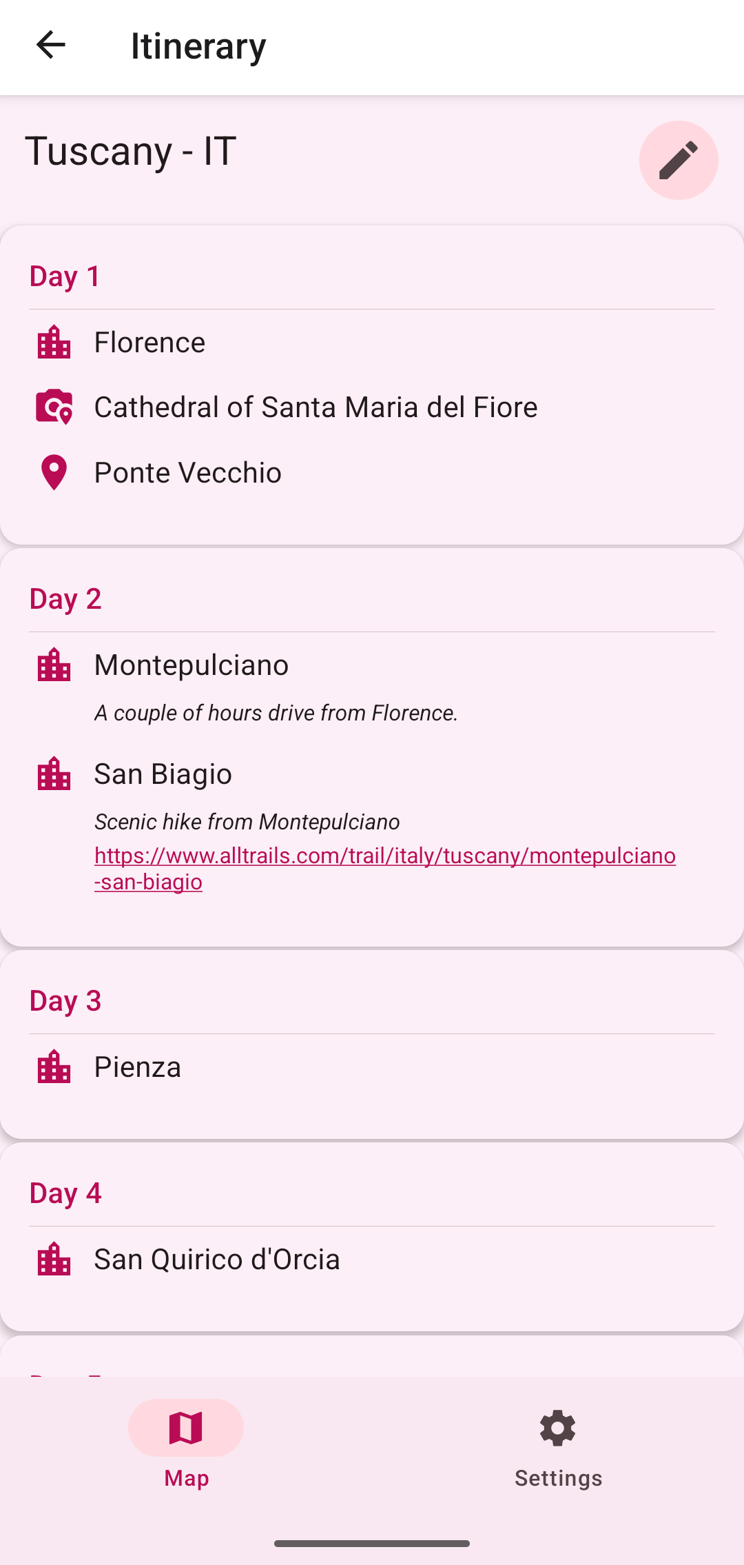 Geld: Trip Tracker en Planner media 3
